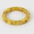 Art Deco Bakelite Bracelet Bangle Vanilla and Chocolate Marble For Sale - Image 3 of 7