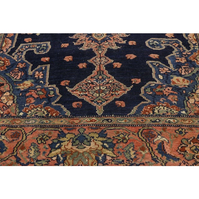 Antique Persian Malayer Rug - 03'11 X 05'11 For Sale - Image 4 of 10