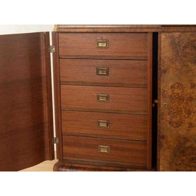 Art Deco Sideboard in Solid Wood For Sale - Image 6 of 13