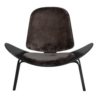 Grey CH-07 Shell Chair by Hans Wegner For Sale