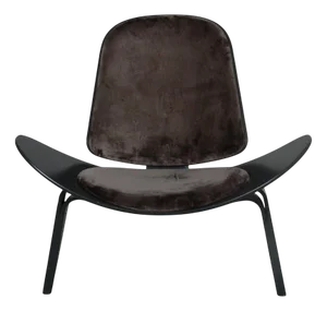 Grey CH-07 Shell Chair by Hans Wegner