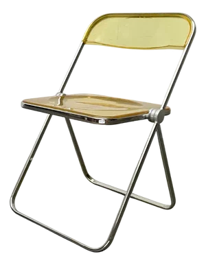 Mid-Century Modern Italian Space Age Model Plia Folding Chair by Giancarlo Piretti for Castelli, 1960s