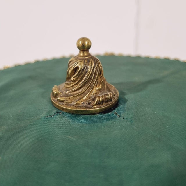 Historicism Bronze Table Lamp with Gilded Decoration, 19th Century For Sale - Image 9 of 18