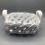 1980s Woven Ceramic Fruit Basket Centerpiece With Pears and Leafs Made in Portugal by Berados For Sale - Image 5 of 13
