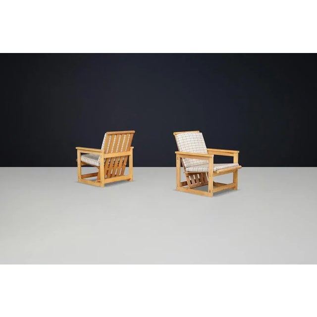 Trybo Lounge Chair in Pine by Edvin Helseth, Norway, 1960s For Sale - Image 11 of 17