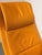 Set of City Recliner with Ottoman in Mustard Yellow Leather from Stressless For Sale - Image 6 of 8
