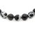 Night Eagle Onyx Stone Beaded Bracelet For Sale - Image 4 of 10