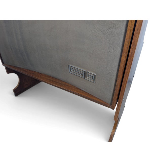 Vintage Mobile Bar in Teak, 1960s, Set of 4 For Sale - Image 4 of 18