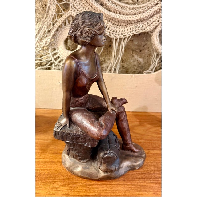 1992 Alice Heath ‘The Weekender’ Austin Productions Sculpture From the Modern Woman Collection For Sale In Dallas - Image 6 of 11