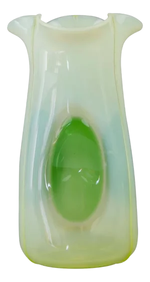 Glass Vase from Jugendstil, 1908