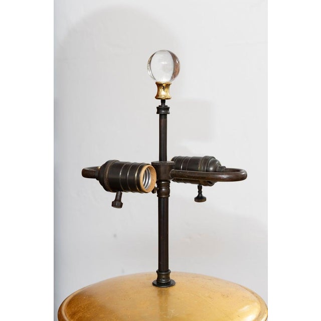 Pair of Art Deco Style Giltwood Table Lamps (Priced Individually) For Sale In West Palm - Image 6 of 7