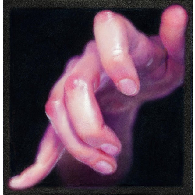 Hand 2 by Matthew Alfonso Durante | Acrylic on Panel of a detailed human hand For Sale