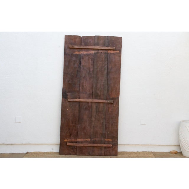Wood Sanctuary Sentinel Grand Nigerian Nupe Door For Sale - Image 7 of 8