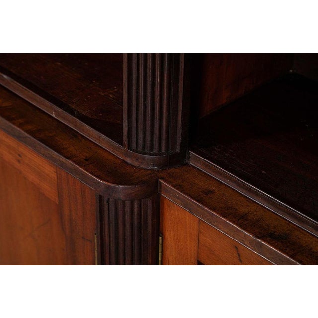 19th Century English Mahogany Breakfront Bookcase, 1870s For Sale - Image 17 of 18