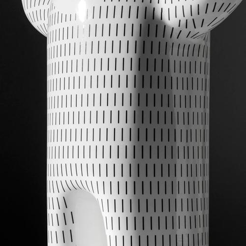 White Glazed Happy Susto Vase from Jaime Hayon For Sale - Image 6 of 10