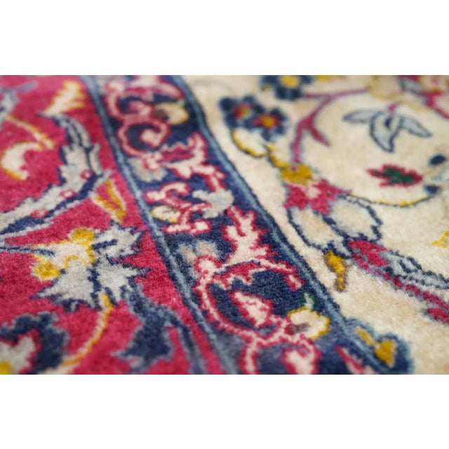 Isfahan Rug 3'6'' X 5'11'' For Sale - Image 11 of 12
