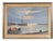Renzo Del Greco, Seaside Landscape, Oil on Canvas For Sale