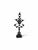 Victorian Vintage Cast Iron Hall Tree - Ornate Victorian Coat Rack For Sale - Image 3 of 10