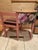 1940s Refinished Vintage Gossip Bench For Sale - Image 6 of 13
