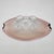 Mid-Century Modern Large Cenedese Murano Glass Footed Console Bowl Pink Sommerso Swirl For Sale - Image 3 of 15