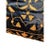 1980s 1980s Blue Velvet With Gold Embroidery and Fleur De Lis Design For Sale - Image 5 of 10