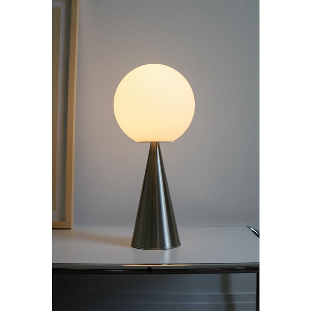 Metal Gio Ponti Bilia Lamp, Model 2474 Fontana Arte Italy, 1967 For Sale - Image 7 of 7