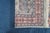 Peach Indian Kashmir Silk Geometric Floral Garden Medallion Area Rug Mat 48" For Sale - Image 8 of 13