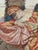 Antique French Silk Beauvais Tapestry by Georges Leroux, 1930s For Sale - Image 10 of 18