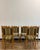 Green 1970s Set of 6 Mid-Century Modern Oak Dining Chairs Attributed to Henning Kjaernulf For Sale - Image 8 of 17