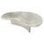 Organic Kidney Shape Faux Marble Finish Coffee Table For Sale - Image 12 of 12