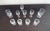Collection of 10 Various Stemmed Cordial and Liqueur Glasses Pre-Owned, Excellent Cond. 5” H and 3.25” H For Sale - Image 11 of 12