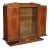 Mid-Century Italian Showcase in Wood, 1950s For Sale