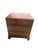 Brown Henredon 18th Century Portfolio Solid Mahogany Three Drawer Chairside Chest / Nightstand For Sale - Image 8 of 11