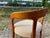 Mid-Century Round Walnut Chair, 1960s, Set of 4 For Sale - Image 10 of 13
