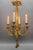 Louis XVI French Bronze Ribbon and Tassel Four-Light Chandelier, 1910s For Sale - Image 13 of 18