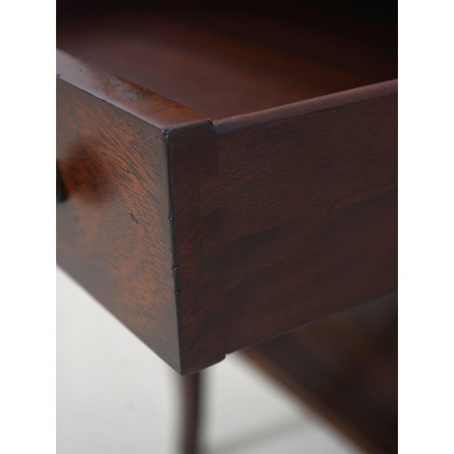 2020s Pair Theodore Alexander Brooksby Mahogany End Tables For Sale - Image 5 of 18