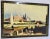 The Kremlin including the buildings with onion domes, are in the background of the waterfront scene on this Russian black...