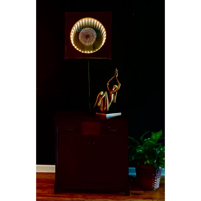 Mid-Century 3-D Infinity Wall Light, Late 60's Early 70's For Sale - Image 11 of 12