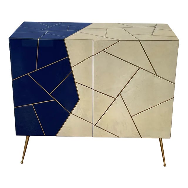 Glass Belief and Parchment, 1980s For Sale