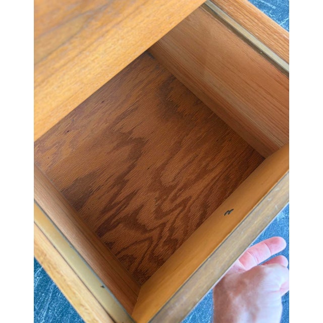Fully-Refinished John Van Koert Drexel Profile Desk For Sale - Image 10 of 12