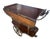 Wood Mid-Century Bar Cart with Folding Leaves and Brass Gallery, 1960s For Sale - Image 7 of 18