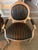 Attributed Ethan Allen French Louis XVI Style Armchairs For Sale - Image 4 of 5