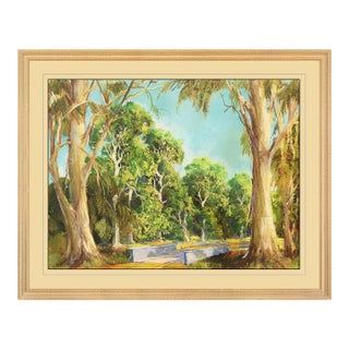 Early 20th Century Green as Far as the Eye Can See, George Demont Otis For Sale
