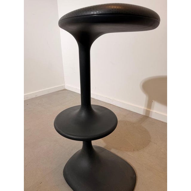 Black Kant Stool by Karim Rashid for Casamania, Italy For Sale - Image 5 of 9