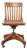 Antique Quarter Sawn Oak Jasper Swivel Desk Chair For Sale