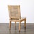 Mid-Century Rattan & Bamboo Wrapped & Upholstered Chair Signed Bielecky Brothers For Sale - Image 12 of 17
