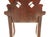 Pair of 19th Century English Victorian Gothic Revival Mahogany Hall Chairs For Sale - Image 12 of 17