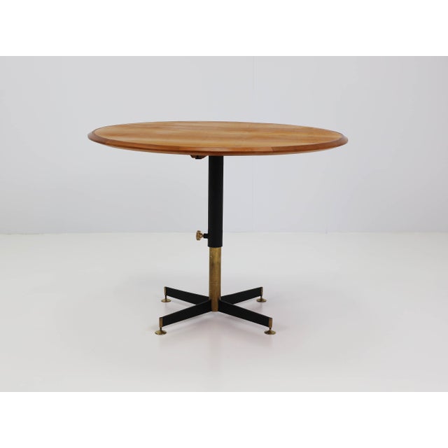 T5 Height-Adjustable Coffee Table by Ignazio Gardella for Azucena, Italy, 1949 For Sale - Image 12 of 12