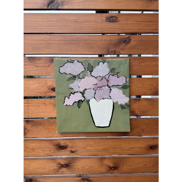 This is an original oil painting in a soft pastel color palette, perfect for modern and minimalist interiors. The artwork...