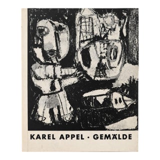 1965 "Karel Appel: Gemälde” Exhibition Catalogue With Illustrated Plates Museum Show Bochum, Germany For Sale